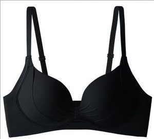 Sexy traforato <span class=keywords><strong>doppio</strong></span> sollevamento <span class=keywords><strong>Push</strong></span>-<span class=keywords><strong>up</strong></span> intimo minimalista tinta unita bellissimo <span class=keywords><strong>reggiseno</strong></span> da donna senza traccia posteriore - Product Image 6
