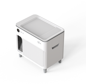 Caja de arena inteligente de autolimpieza de plataforma Extra grande de lujo moderna, bandeja de inodoro automática para arena para gatos, suministros para mascotas - Product Image 5