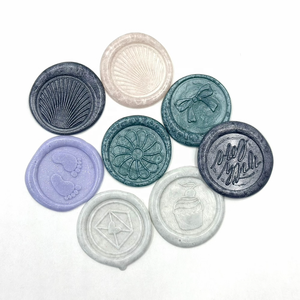 <span class=keywords><strong>Adesivi</strong></span> Sigillanti in Ceralacca Autoadesivi con Logo Personalizzato per Decorazione e Imballaggio - Product Image 3