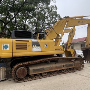 Excavatrice Komatsu PC400 d'occasion, 40 tonnes, pour travaux miniers lourds, excavatrice sur chenilles, matériel de construction - Product Image 2