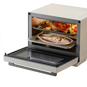 32L Countertop Microwave <b>Oven</b> All-In-One Cooker With Hot Air Circulation Pure Bake Air Fry Modes for Home Kitchen Air - Product Image 1