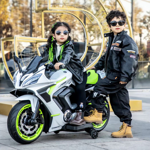 Nouveauté en usine, moto électrique pour enfants, grande roue EVA, moto à batterie 12V, moto électrique pour enfants - Product Image 3