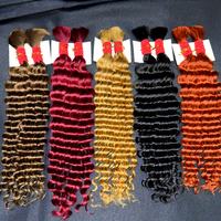 Perruques en gros de cheveux humains en vrac, extensions de cheveux vierges brésiliens et indiens bruts, sans colle, avec dentelle HD frontale, pour revendeurs