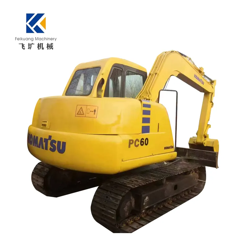 Buona qualità e prezzo a buon mercato piccolo spostamento piccolo usato Komatsu PC60-7 idraulico cingolato escavatore per la vendita
