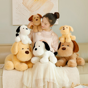 Peluche Kawaii Chien en Peluche Courte, Chiot Golden Retriever, Fourrure Douce, Oreilles Tombantes, Cadeau pour Enfants, Vente en Gros, Personnalisé, Direct Usine - Product Image 1