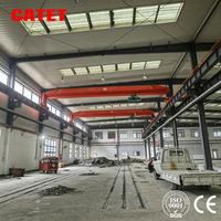 Pont roulant monopoutre LD 15 tonnes pour intérieur avec palan à câble CD et commande VFD pour levage de charges en usine