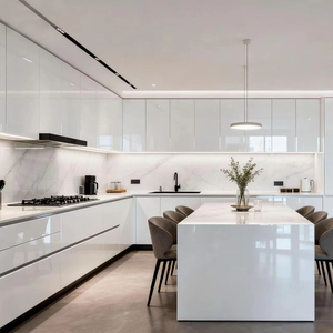 Armadi da cucina personalizzati accessori moderni in armadi Set mobili per la casa mobili da cucina Set di stoccaggio per la vendita - Product Image 4