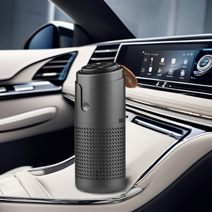 Purificateur d'air de voiture USB mini portable professionnel, filtre à 4 étapes, écran tactile, contrôlé par application, PM2.5 CADR EU/US - Product Image 1