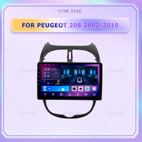 Cadre d'autoradio Maisimei 9 pouces pour PEUGEOT 206 2002-2010, accessoires de voiture, cadre de radio stéréo, façade de l'autoradio