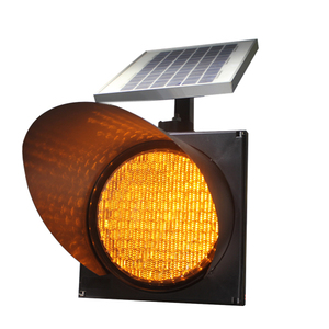 <span class=keywords><strong>Baliza</strong></span> de luz <span class=keywords><strong>intermitente</strong></span> amarilla de 300mm para seguridad en la zona escolar - Product Image 2