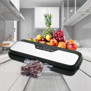 QH-S12 de acero inoxidable/cocina pequeño electrodoméstico/botón táctil | Sellador al vacío de alimentos de la máquina/Kit con bolsas de vacío ¡cortador de pluma | Pluma de la - Product Image 5