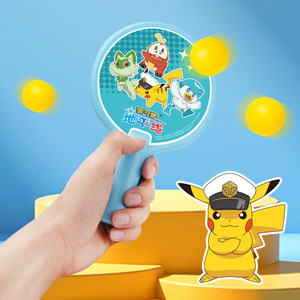 Mini pagaie de ping-pong Pokemon pour enfants, jouet léger et portable pour jouer en intérieur et en extérieur avec des personnages d'anime - Product Image 1