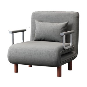 Canapé-<span class=keywords><strong>Lit</strong></span> Pliant en Tissu Multifonctionnel pour Salon, Canapé Douillet <span class=keywords><strong>Confortable</strong></span> avec Coussins, Double Usage, Gain de Place - Product Image 2