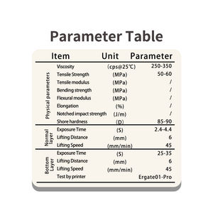 Envío Gratuito en la UE, Resina Dental Estándar Antinsky para Modelos Dentales 3D, 405nm, 1KG, para HeyGears/Phrozen, Modelo Dental de Ortodoncia - Product Image 6