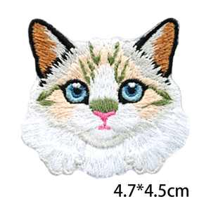 Patch grosir kucing lucu 2 inci, tempelan besi untuk hoodie & tas - Product Image 4