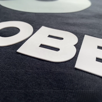 Logo personnalisé en silicone 3D pour vêtements, transfert thermique, fer à repasser, t-shirt, autres vêtements, impression personnalisée par transfert thermique