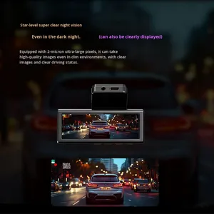 Camera hành trình ghi hình vòng lặp 3.2 inch 4K/2K, camera trước/sau, DVR ghi hình <span class=keywords><strong>video</strong></span> với màn hình IPS góc nhìn 130-150 độ - Product Image 4