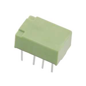 รีเลย์ AGQ26024 2A DPDT 24V ออกแบบมาเป็นพิเศษสำหรับรีเลย์สัญญาณรีเลย์ถึง2แอมป์ - Product Image 1