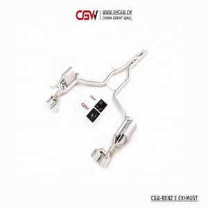 Новейший дизайн SS304 Catback наконечники глушителя с электрическим клапаном управления для Benz W212 E Class E200 E300 E260 MY 2009-13 - Product Image 2