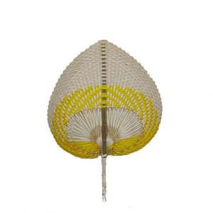 Éventail en bambou tressé à la main, en fibre naturelle, pour la danse, la décoration intérieure, les cadeaux d'affaires et l'artisanat en bambou - Product Image 5