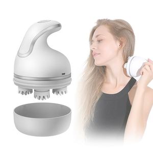 Health Care Electric Automatic <b>Silicon</b> Head Neck <b>Scalp</b> Stress Relax Octopus Head <b>Scalp</b> <b>Massager</b> - Product Image 4