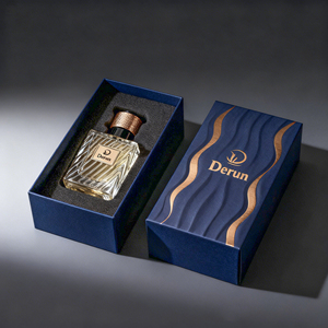 Luxuriöse Maßgefertigte Quadratische Glas-Parfümflasche, Tragbarer 50ml Nachfüllbarer Reise-Parfümzerstäuber - Product Image 2