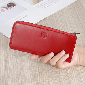 <span class=keywords><strong>Portafoglio</strong></span> da <span class=keywords><strong>donna</strong></span> con cerniera in pelle di mucca bianca con grande capacità borsa lunga con caratteristiche RFID <span class=keywords><strong>portafoglio</strong></span> in pelle stampato personalizzato fornitore di fabbrica - Product Image 4