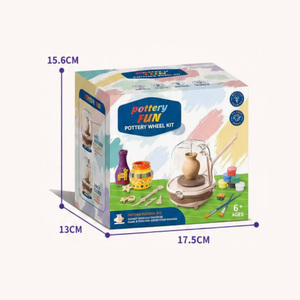 <span class=keywords><strong>Juego</strong></span> <span class=keywords><strong>de</strong></span> Taller <span class=keywords><strong>de</strong></span> Cerámica Eléctrico para Niños, Kit <span class=keywords><strong>de</strong></span> Rueda <span class=keywords><strong>de</strong></span> Cerámica para Experimentos <span class=keywords><strong>de</strong></span> Química STEM Educativos - Product Image 3