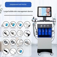 Appareil de soin du visage Hydra à bulles multifonctionnel, nettoyage en profondeur à l'eau et à l'oxygène, rajeunissement de la peau, équipement de beauté EU/US