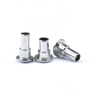 Rivets semi-tubulaires à tête ronde en acier inoxydable sur mesure, certifiés ISO, couleur personnalisée, marque Saitong - Product Image 1
