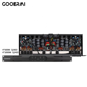 เพาเวอร์แอมป์ดิจิตอล MIA-D400 ระดับมืออาชีพ 1U กำลังขับ 4*600 วัตต์ 4 แชนแนล คลาส <span class=keywords><strong>D</strong></span> รองรับการบริดจ์ กำลังขับรวม 2000 วัตต์ วัสดุอะลูมิเนียม - Product Image 1