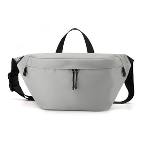 New Single-Shoulder Bag Large Capacity Nylon Waterproof <b>Chest</b> Bag Trendy All-Match Fashion Casual Daily Use Waist Bag - Product Image 1