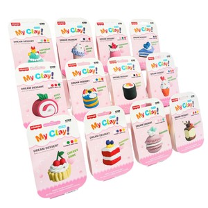 MIKATALE Wholesale Children's DIY Toy Air Dry Super Light Weight Clay with Tools Gift Box Set for Ages 7-14