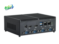 Nouveau mini PC industriel ELSKY M818, 6e/7e génération Intel Core I7/i5/i3 Celeron, DDR4, SSD, double LAN, 6 ports COM, 4K pour l'usine