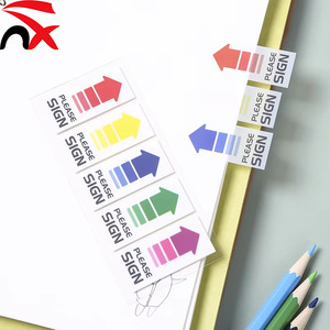 Le frecce trasparenti impermeabili personalizzate Post <span class=keywords><strong>It</strong></span> adesivi adesivi colorati per PET note adesive - Product Image 2