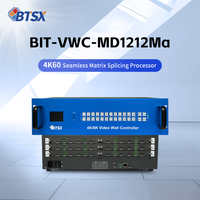 Processeur de raccordement vidéo sans coupure 4096x2160P60 3840x1080P60, commutateur matriciel HDMI 12x12, mode de raccordement multi-groupe, FCC CE