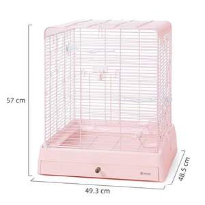 Gabbia per Uccelli Dayang 5000 Quadrata in Plastica di Lusso, Gabbia Orizzontale Ornamentale per Pappagalli e Parrocchetti, per Pappagalli Tigre, Pappagalli Peonia e Pappagalli Testa Nera - Product Image 3