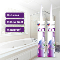 GUFENG 771 Mastic silicone direct pour fissures de béton, pour cadres de fenêtres et de portes