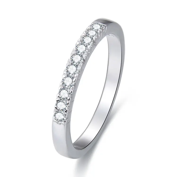 POLIVA Venta caliente 925 anillos de boda anillo de plata mujer