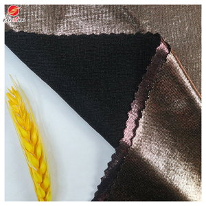 Tessuto in Jersey di <span class=keywords><strong>Poliestere</strong></span> con Stampa in Lamina d'Oro per Abiti di Bright Textiles - Product Image 5