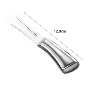 DF01 Juego de 4 Cuchillos para Queso de Acero Inoxidable, Rallador de Parmesano y Cuchillo Serrado para Queso Blando para Bandejas - Product Image 4