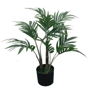 Artificial Areca Palm Tree Outside Trees Wholesale Gift & Crafts Large Outdoor Artificial Palm Trees Trunk For Coastal Decor