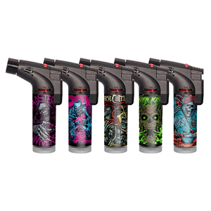 2025 nouveauté Logos personnalisés barbecue puissant rechargeable briquet torche oblique à flamme unique pour la vente en gros avec boîte d'affichage - Product Image 6