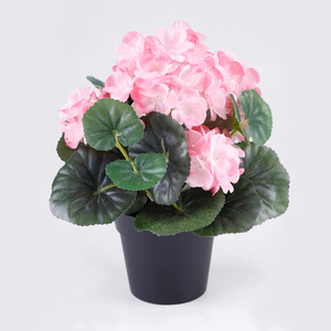 Tự làm thiết kế hiện đại PP nhựa vải màu hồng pastel hoa nhân tạo ngoài trời - Product Image 3