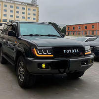 Ensemble de phares pour Toyota Land Cruiser LC100/4700 4500 1998-2007, DRL, double faisceau, lentille LED, clignotant séquentiel