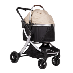 <span class=keywords><strong>Poussette</strong></span> de voyage de <span class=keywords><strong>luxe</strong></span> de bonne qualité pour animaux de compagnie <span class=keywords><strong>poussette</strong></span> extérieure pliable pour chiens et chats - Product Image 1