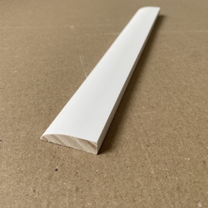 Moulure de garniture de pin Radiata apprêtée blanche en gros directe d'usine - Product Image 1