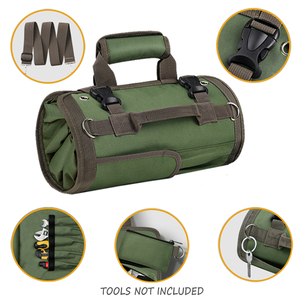 Tool Organizers Small Tool Bag Detachable <b>Pouches</b> Rolling up Tool Bag - Product Image 1