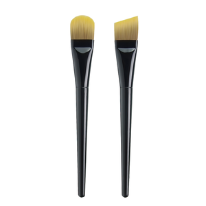 Pinceau <span class=keywords><strong>de</strong></span> maquillage M53 ultra-fin à manche en bois, en fibres synthétiques, à tête plate biseautée, nacré, sans couture, pour fond <span class=keywords><strong>de</strong></span> teint, ne retient pas le maquillage - Product Image 6
