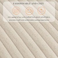 Großhandel Cord 2-in-1 Ausziehbares Schlafsofa Konvertierbares Sofa mit Stauraum Chaiselongue L-förmiges Sofa mit Versteckten Getränkehaltern